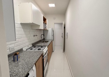 Dos ambientes con dependencia y dos baños, 48 metros 